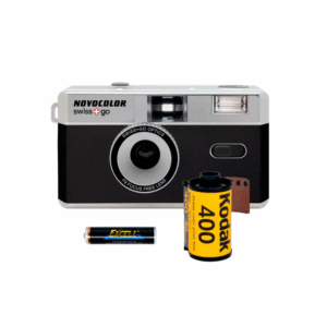 Novocolor Swiss Go - Black + Kodak Ultramax 400